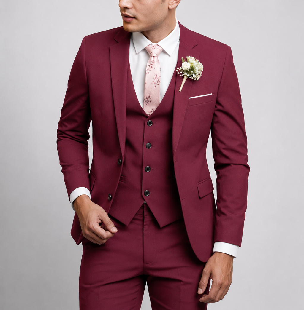 Leon – Tailored Three-piece elegant Suit for Men
