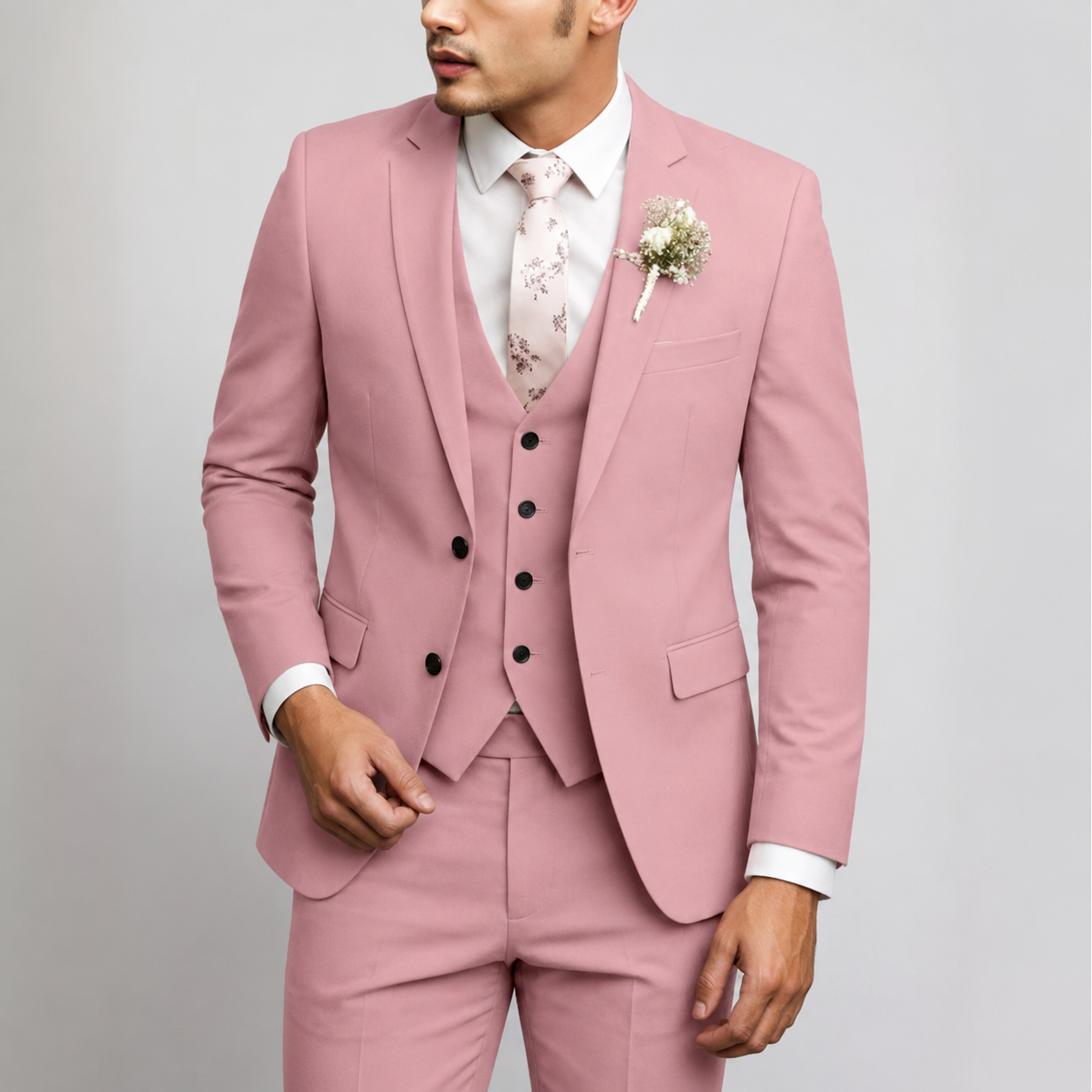 Leon – Tailored Three-piece elegant Suit for Men