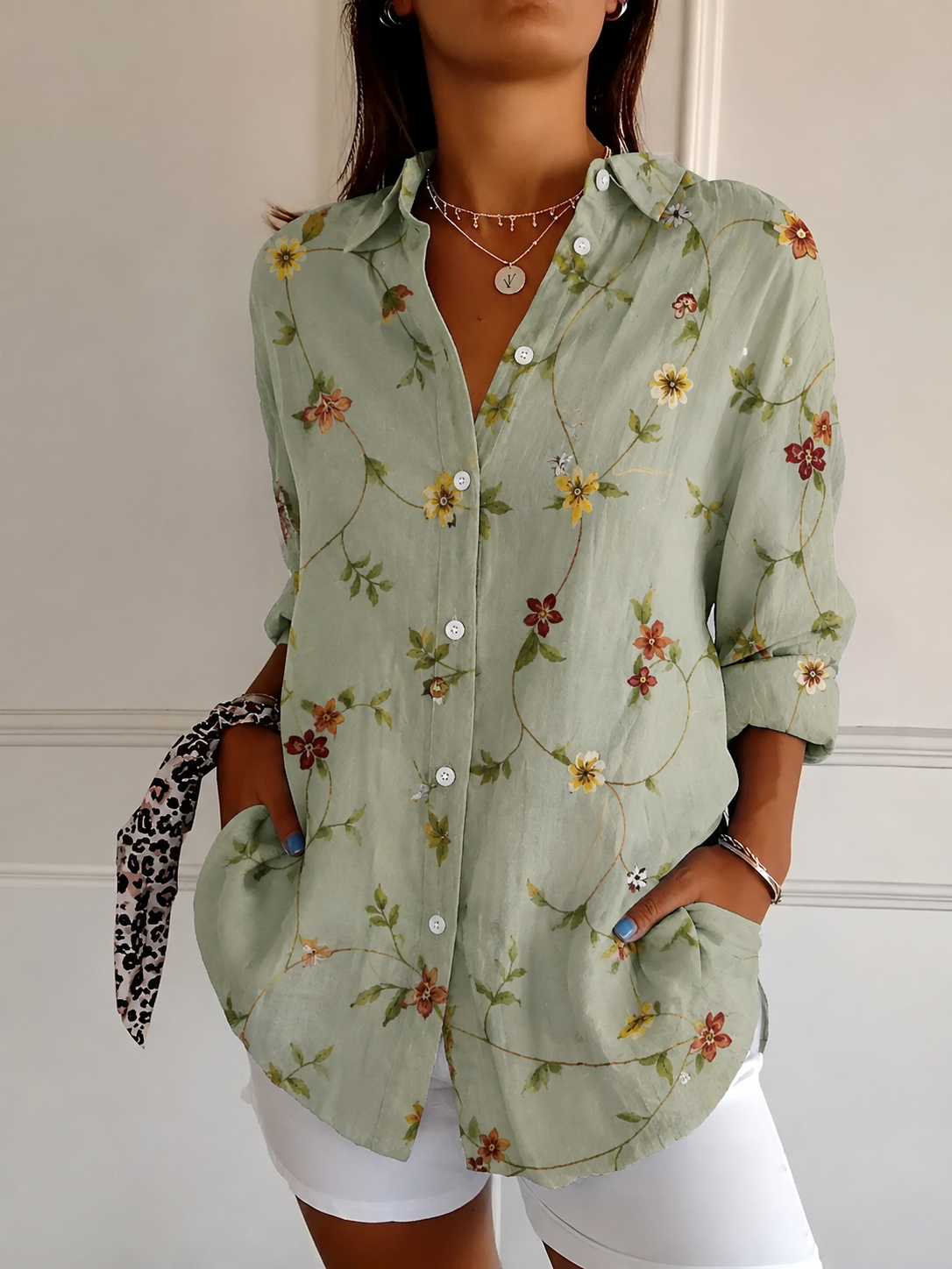 Verena – Women Floral Print Blouse