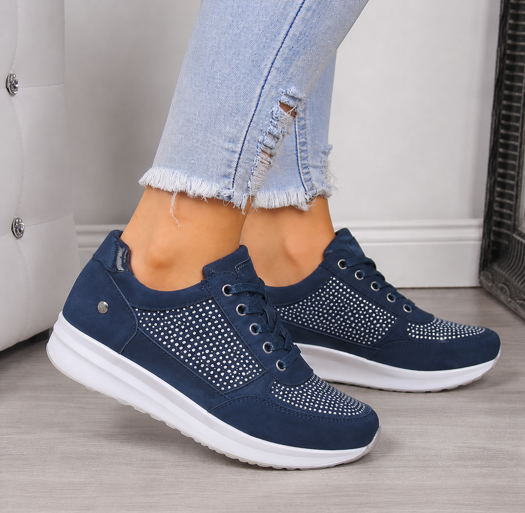 Sofia – Zip-Up Orthopedic Sneakers