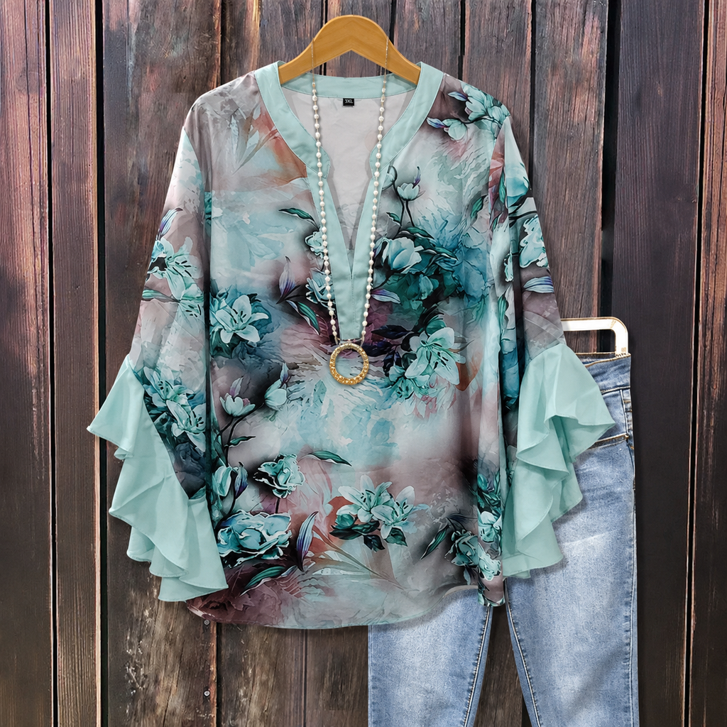 Katrin – Floral Print Blouse