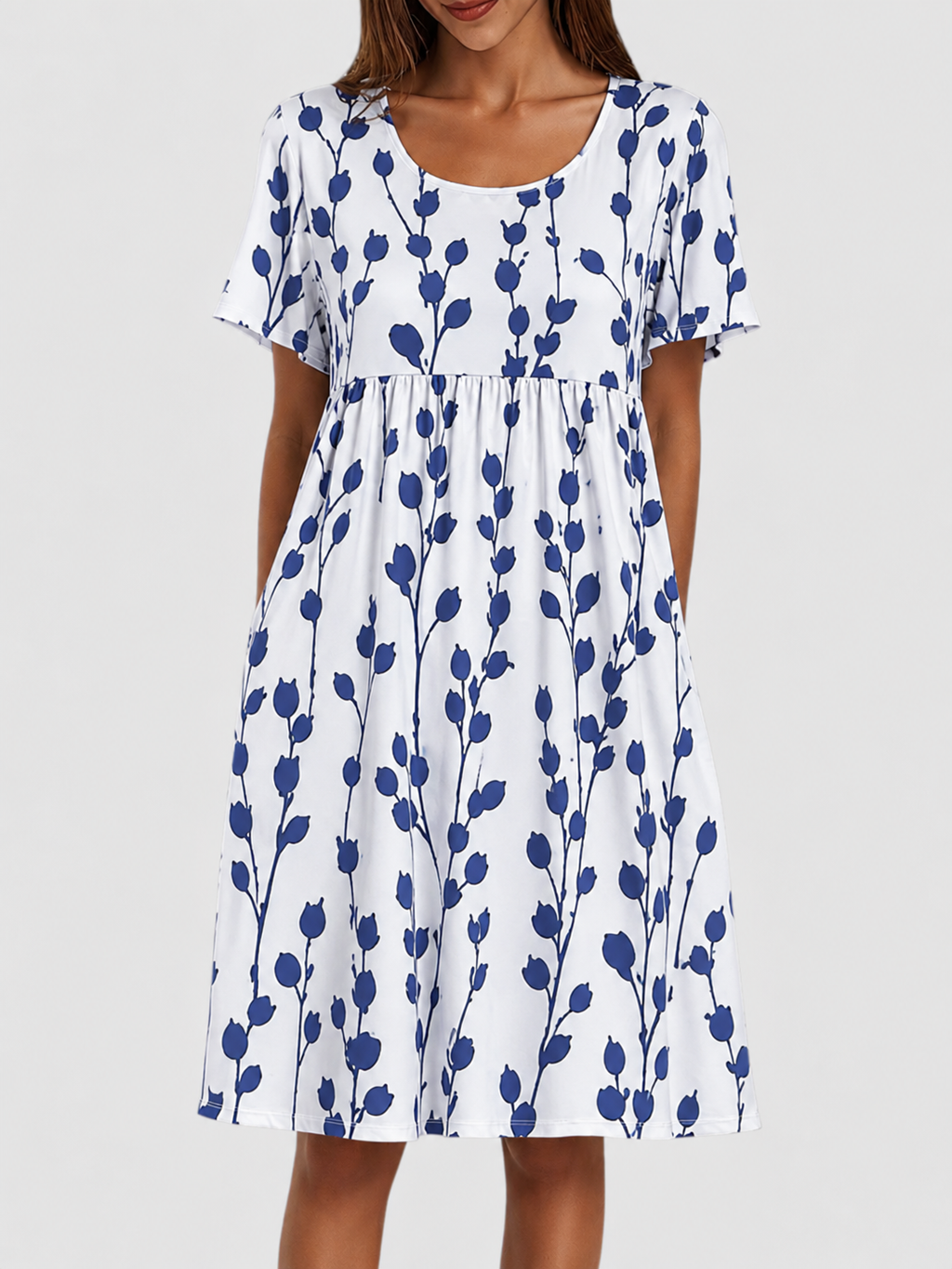 Leonie – Floral Sophisticated Dress