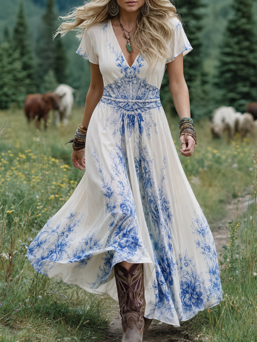 Emma – Elegant Boho Dress for Women