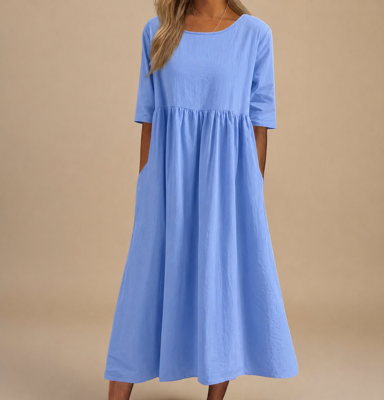 Erika – Lightweight Cotton Dress for Women
