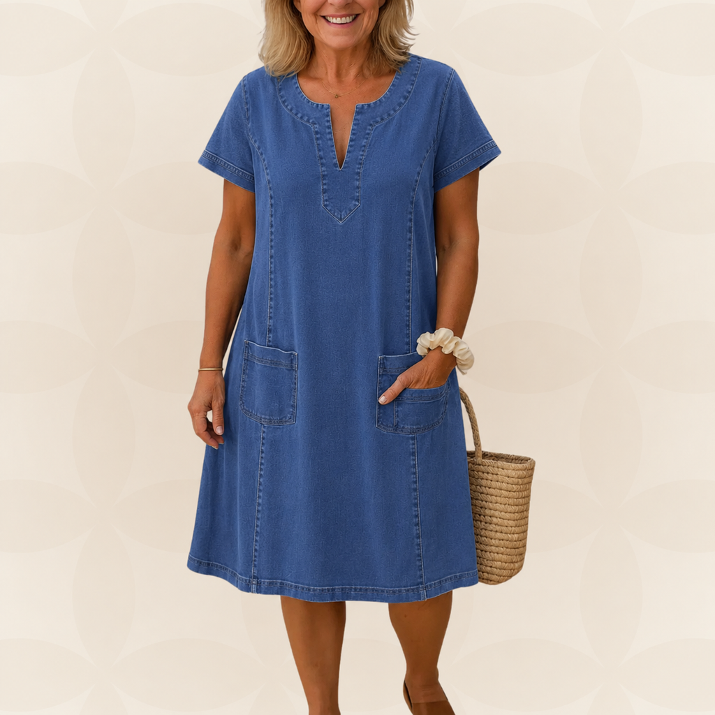 Doreen – Casual Denim Summer Dress