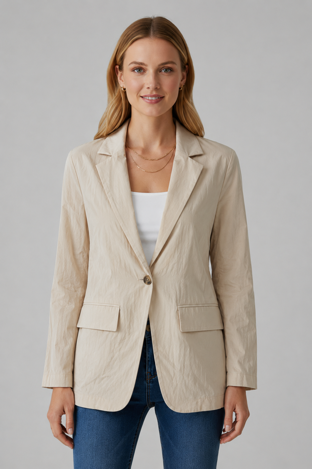 Tiara – Women Notched Collar Jacket