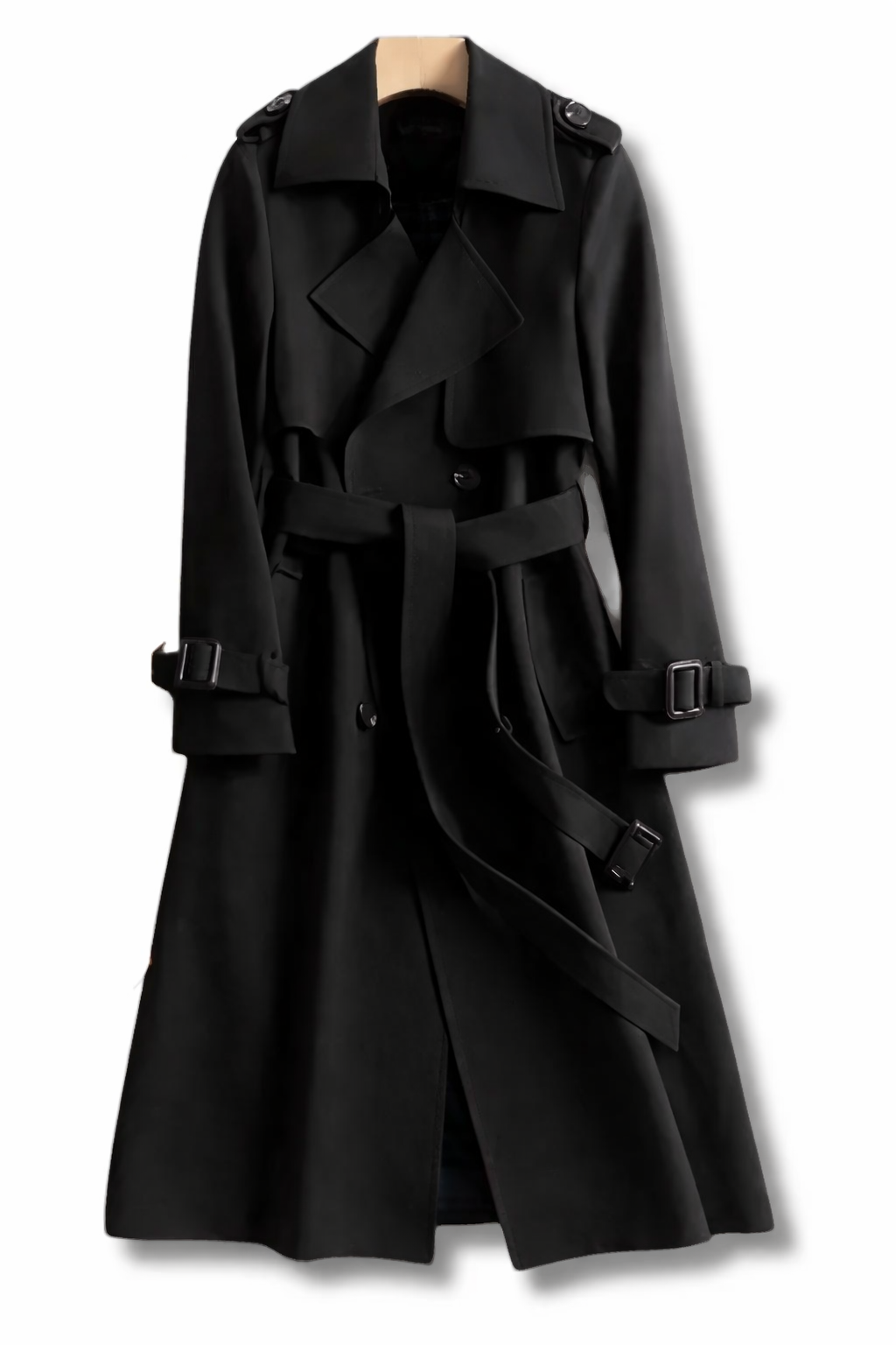Charlotte – Classic Belted Women’s Trench Coat