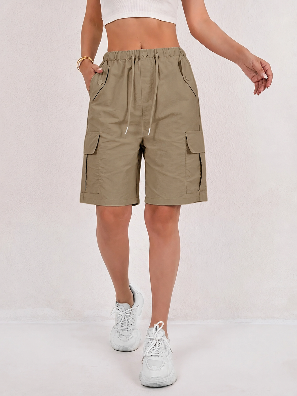 Lightweight Quick-Dry Cargo Shorts – Image 4