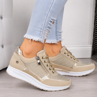 Sofia – Zip-Up Orthopedic Sneakers