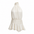 Amelie – Pleated Halter Summer Dress