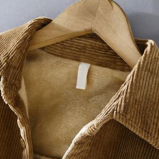 Men's corduroy jacket with a button placket and two pockets - J&B; - 6 - London-stylehouse.com