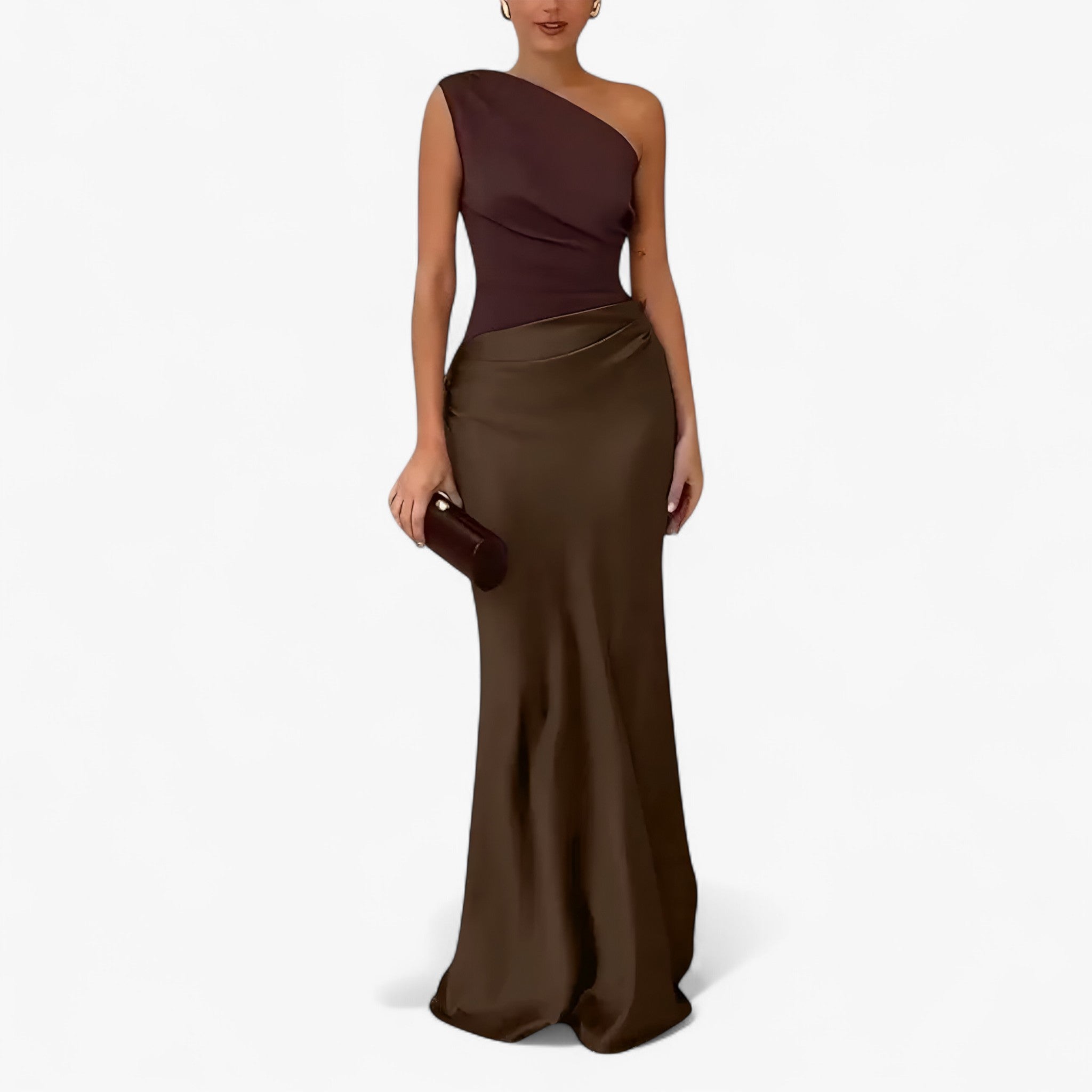 Amelia – Elegant One-Shoulder Maxi Dress - Image 7