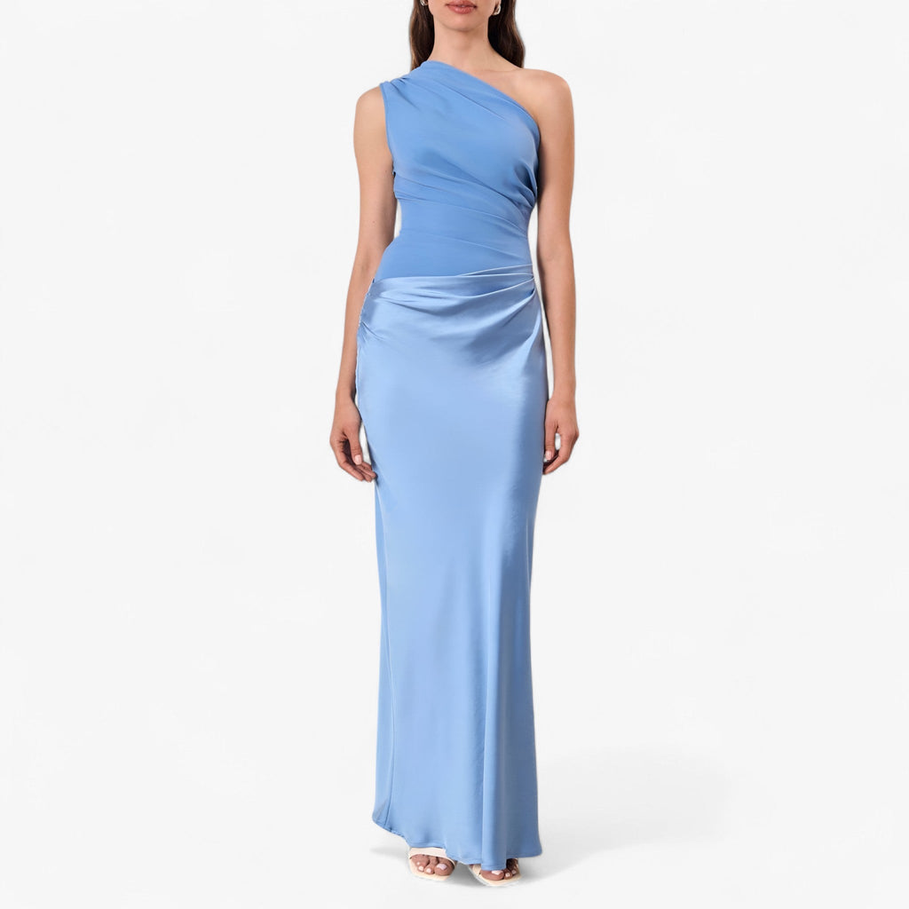 Amelia – Elegant One-Shoulder Maxi Dress - Image 9