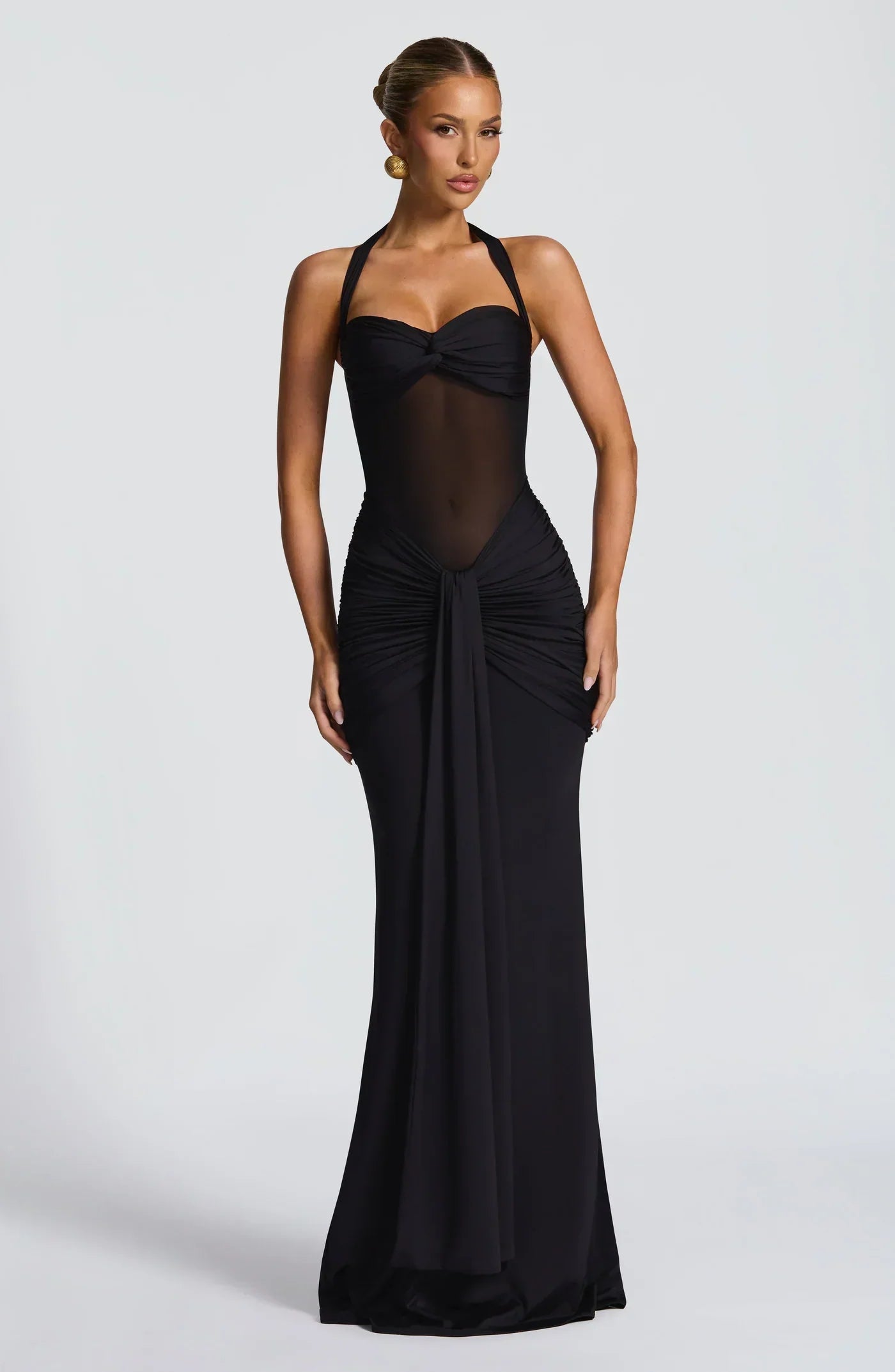 Carina – Elegant Hourglass Silhouette Dress –