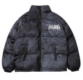 Men’s oversized down jacket with a striking print - J&B; - 3 - London-stylehouse.com