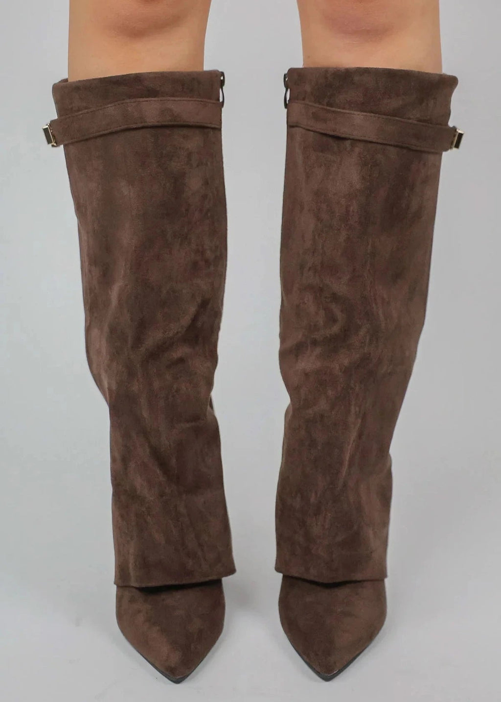 Women’s knee-high boots with a straight shaft and pointed toe - J&B; - 11 - London-stylehouse.com