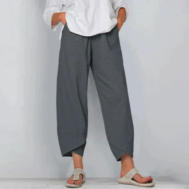 Gisela – Women Casual Chic Summer Pants - Image 3