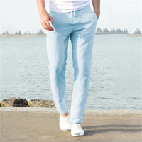 Philipp – Men’s Linen Lightweight Summer Pants - Image 1