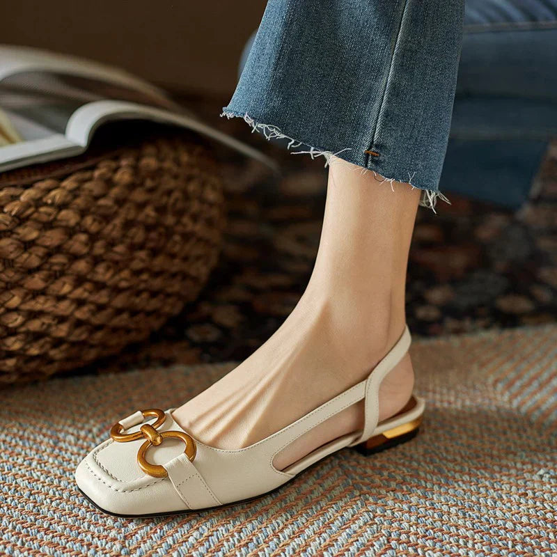 Kerstin – Women Slingback Flats - Image 4