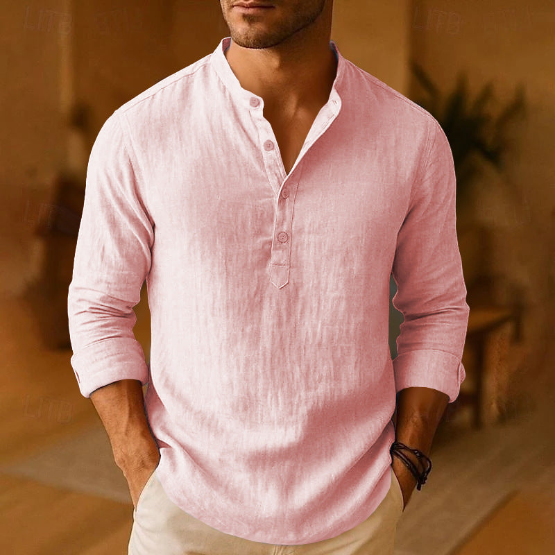 Lukas – Collar Shirt Button-Up Shirt - Image 5
