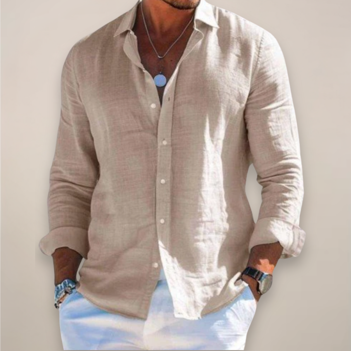 Marcel – Long Sleeve Button-Up Shirt - Image 7