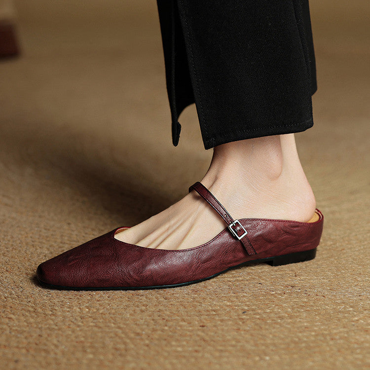 Maja – Women Genuine Leather Mules - Image 10