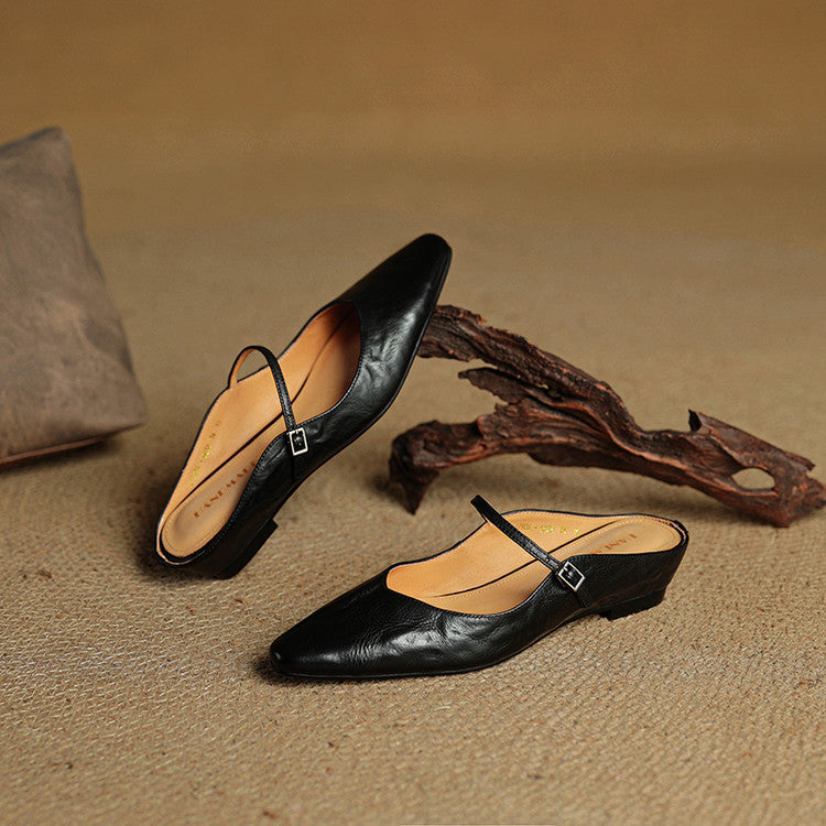 Maja – Women Genuine Leather Mules - Image 21
