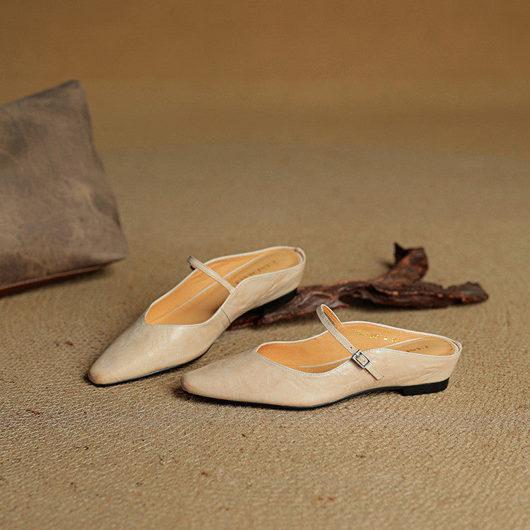 Maja – Women Genuine Leather Mules - Image 6