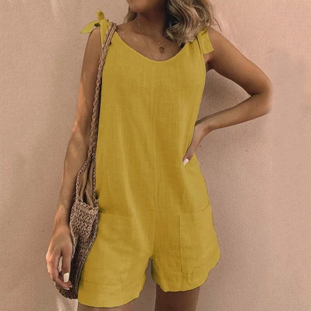 Linen playsuit for summer – Image 3
