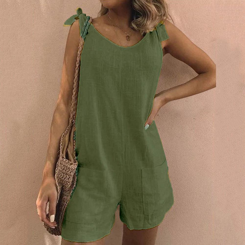 Linen playsuit for summer – Image 5