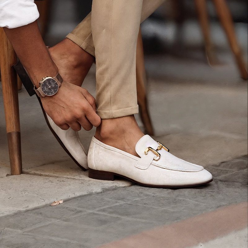 Valentino – Classic Buckle Men’s Loafers