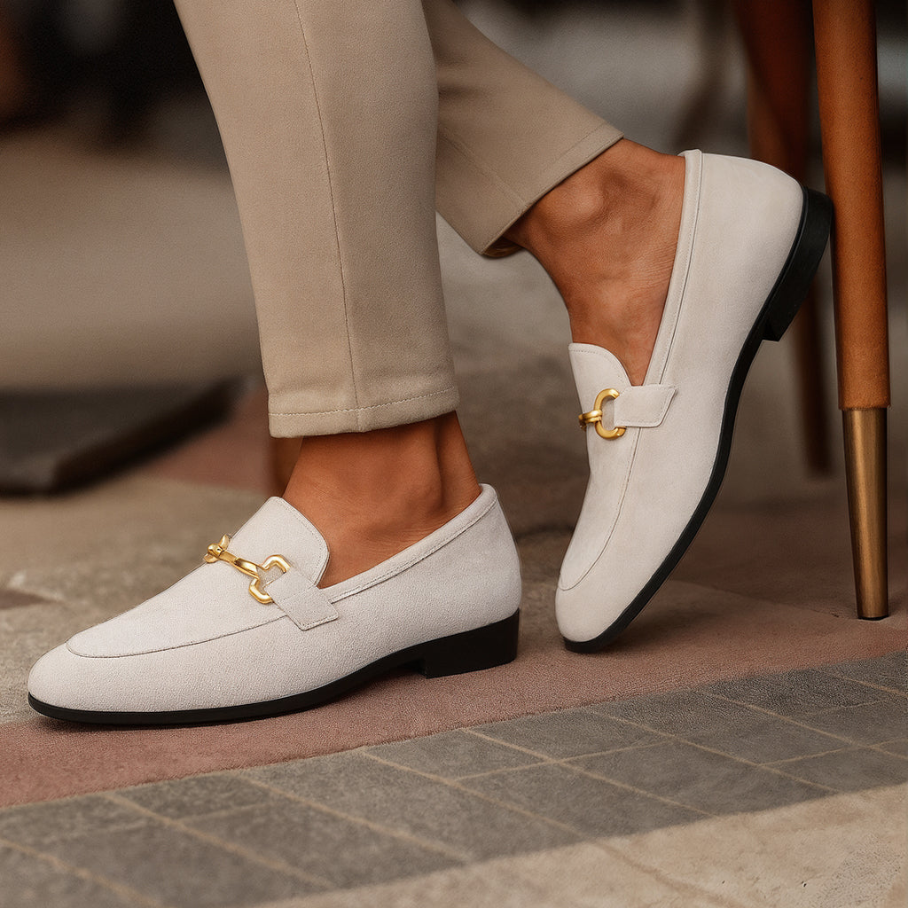 Valentino – Classic Buckle Men’s Loafers