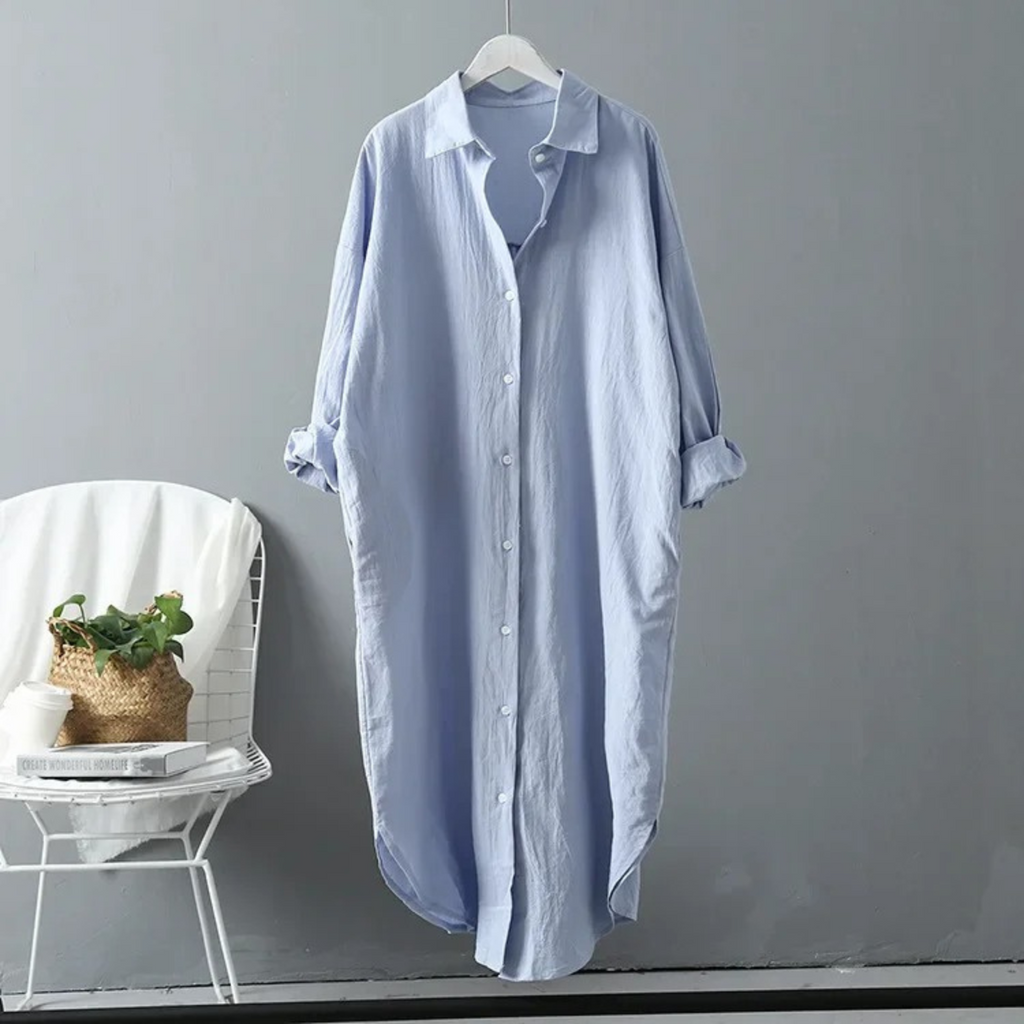 Women’s jacket with a button placket, loose fit and long length - J&B; - 6 - London-stylehouse.com