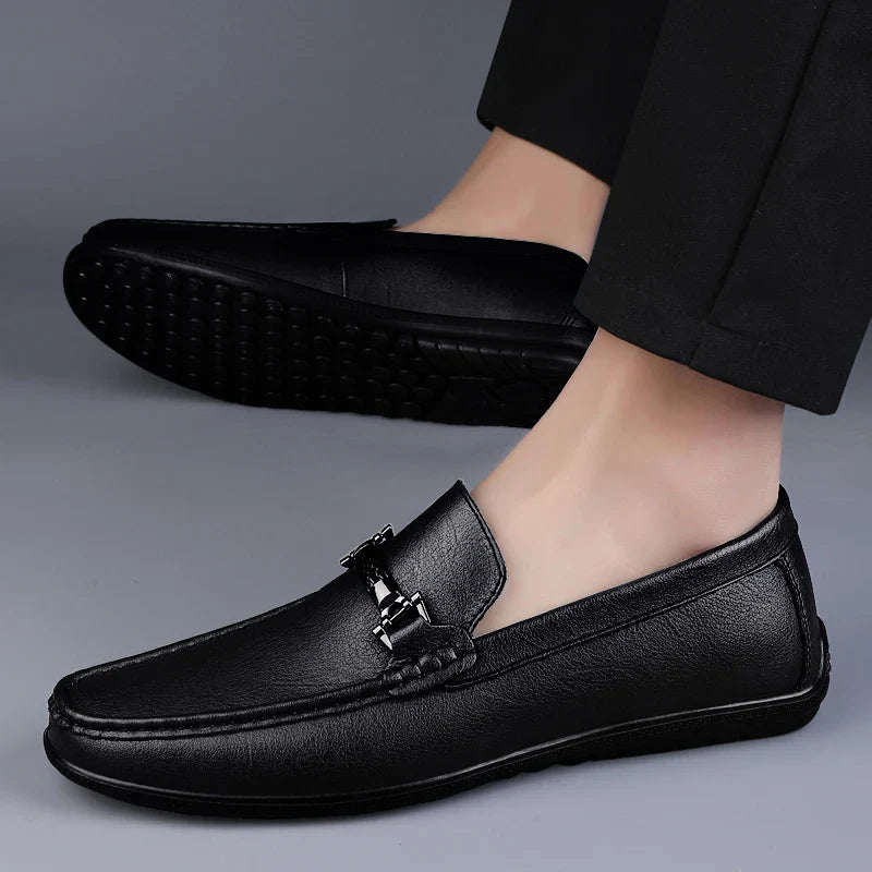 Harvey – Stylish Genuine Leather Loafers for Men - Image 4
