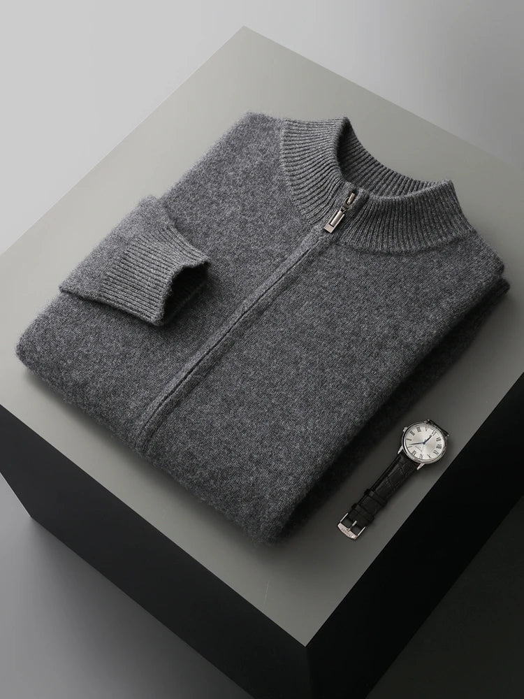 Men’s bomber jacket with a soft texture and front zip - J&B; - 28 - London-stylehouse.com