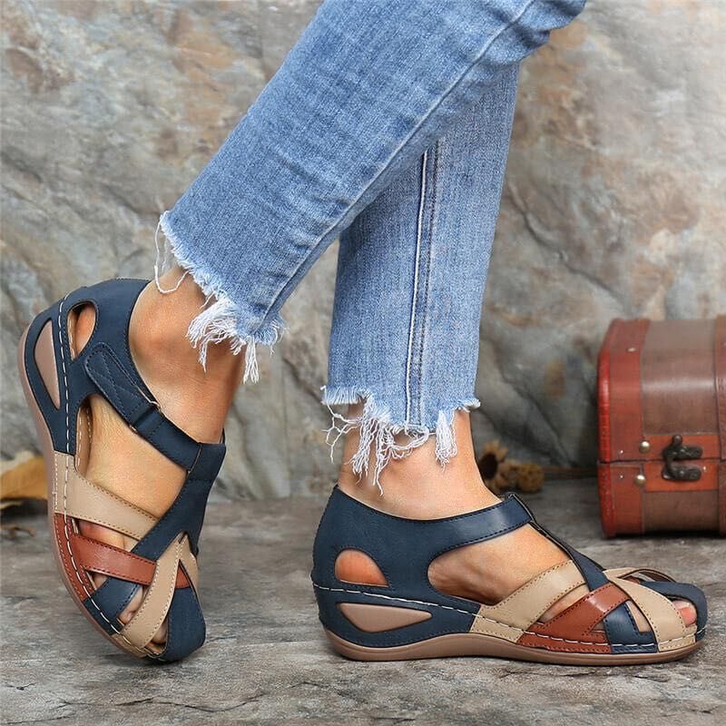 Hannah – Women's Vintage Orthopedic Sandals - Image 3