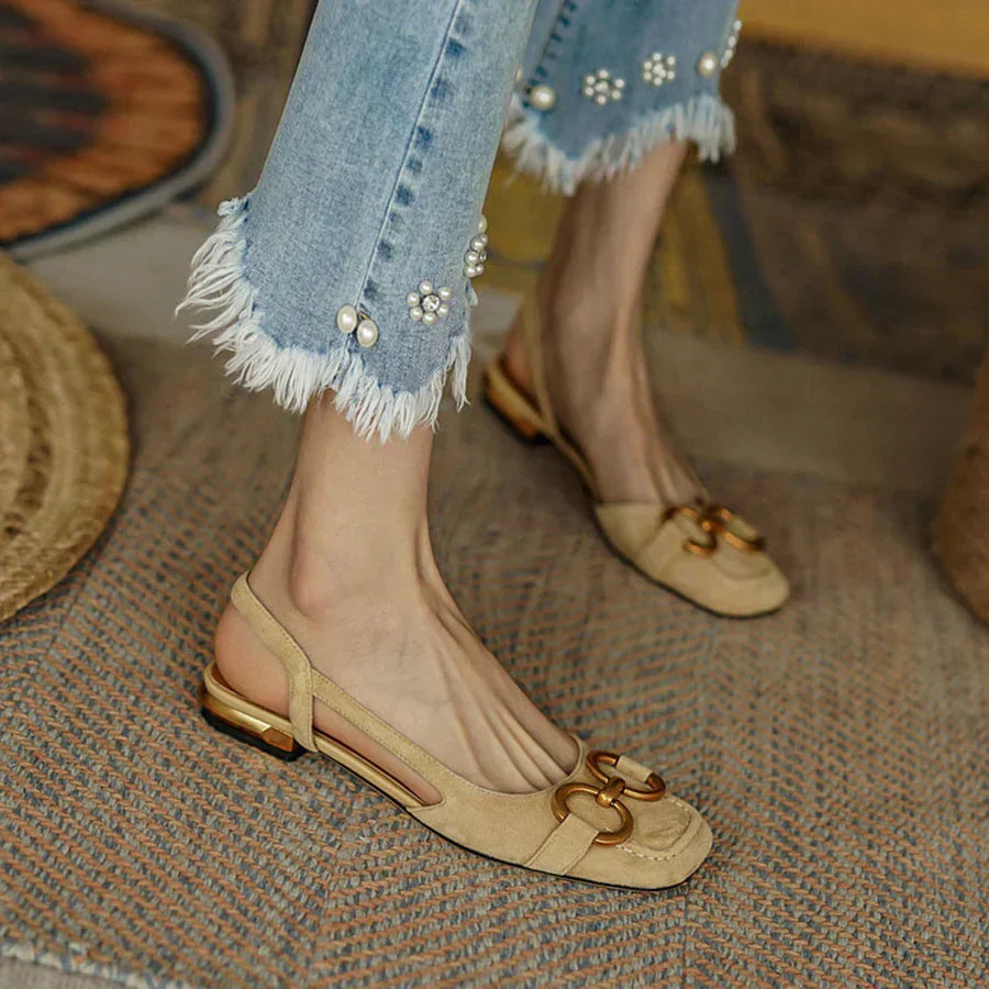 Kerstin – Women Slingback Flats - Image 7