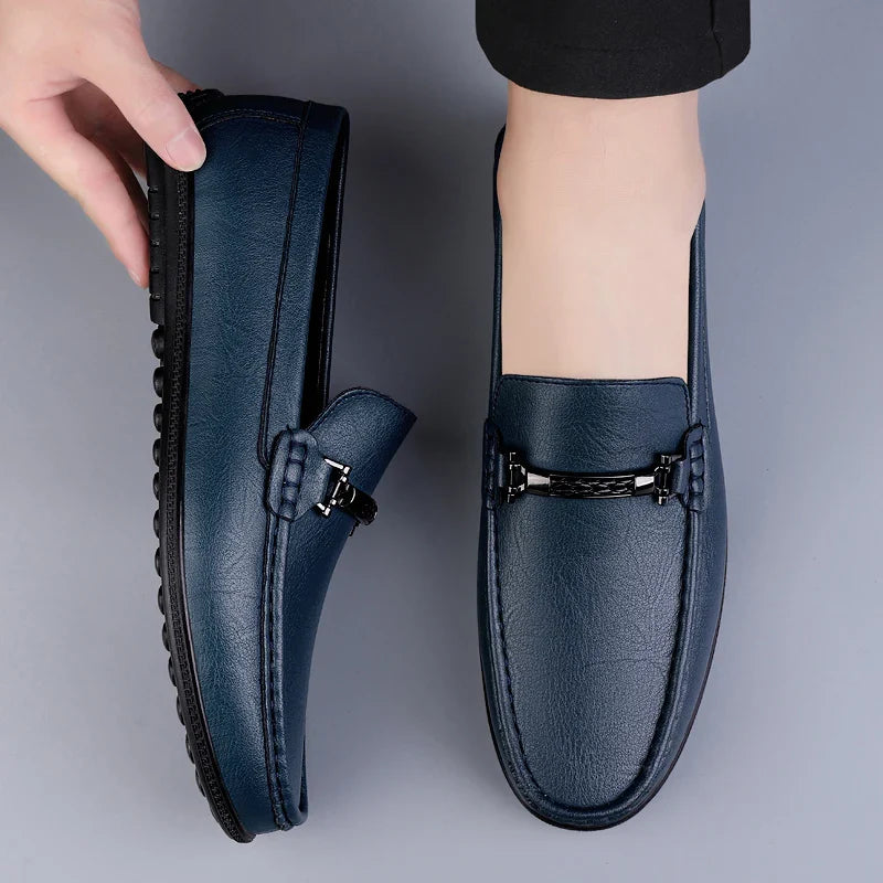 Harvey – Stylish Genuine Leather Loafers for Men - Image 3