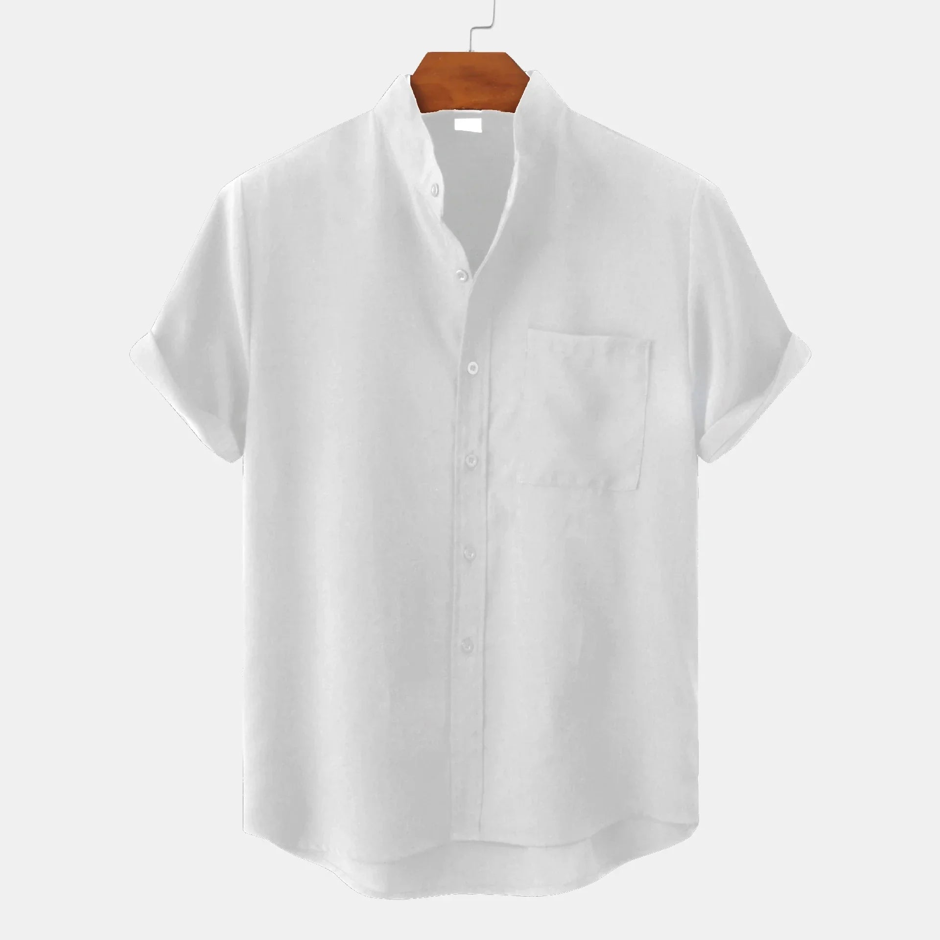 Elliot sunshine linen shirt in white