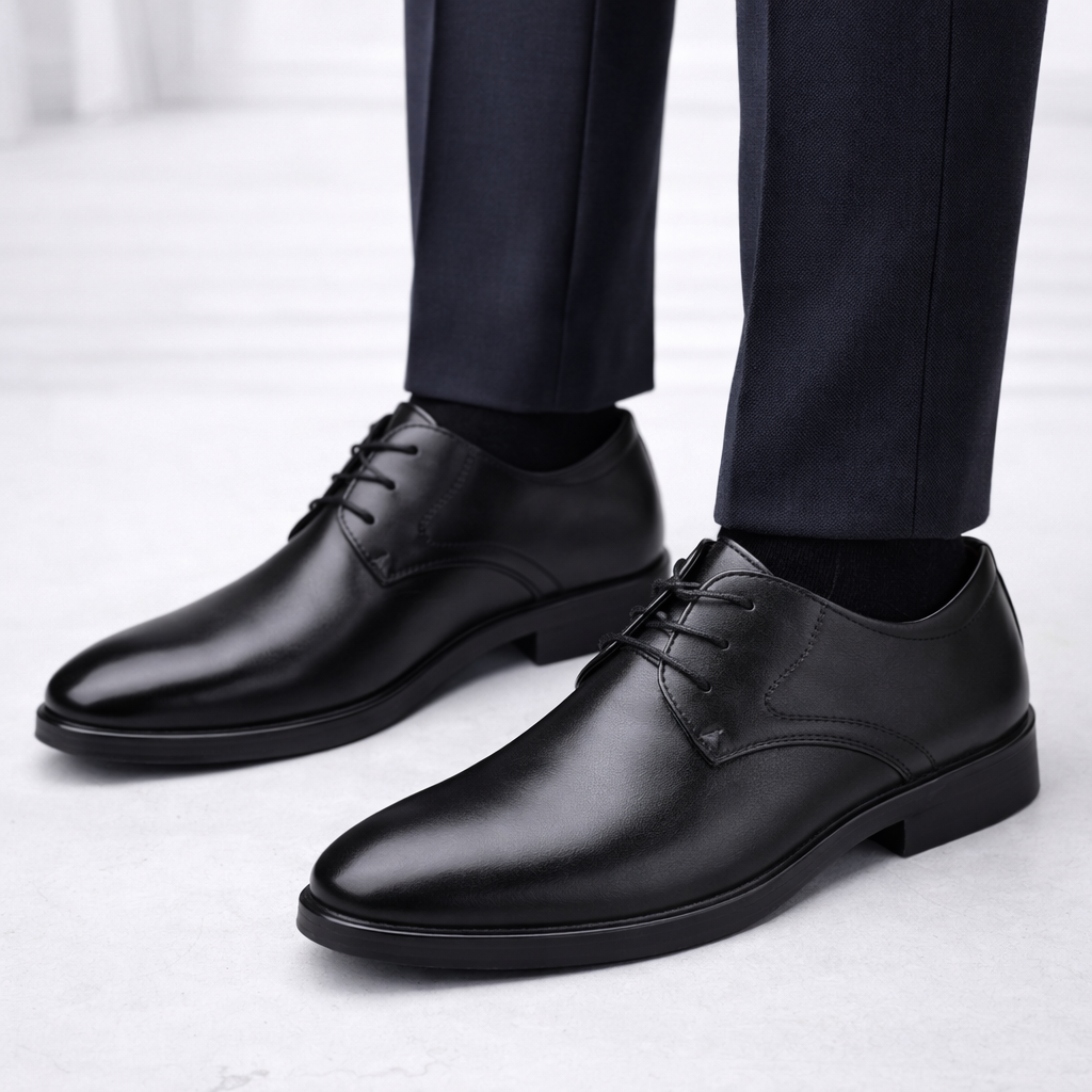 Karl classic lace-up shoes in black