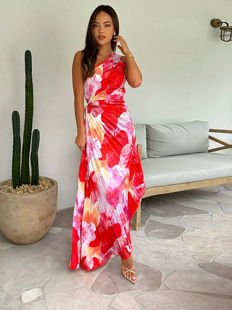 Emily – Women Floral Print Maxi Dress - Image 7