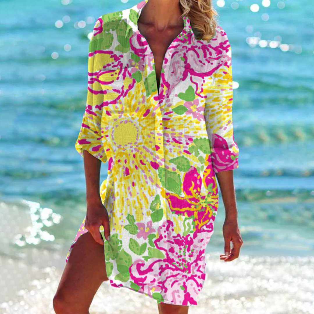 Maya – Classic Shirt Dress - Image 9