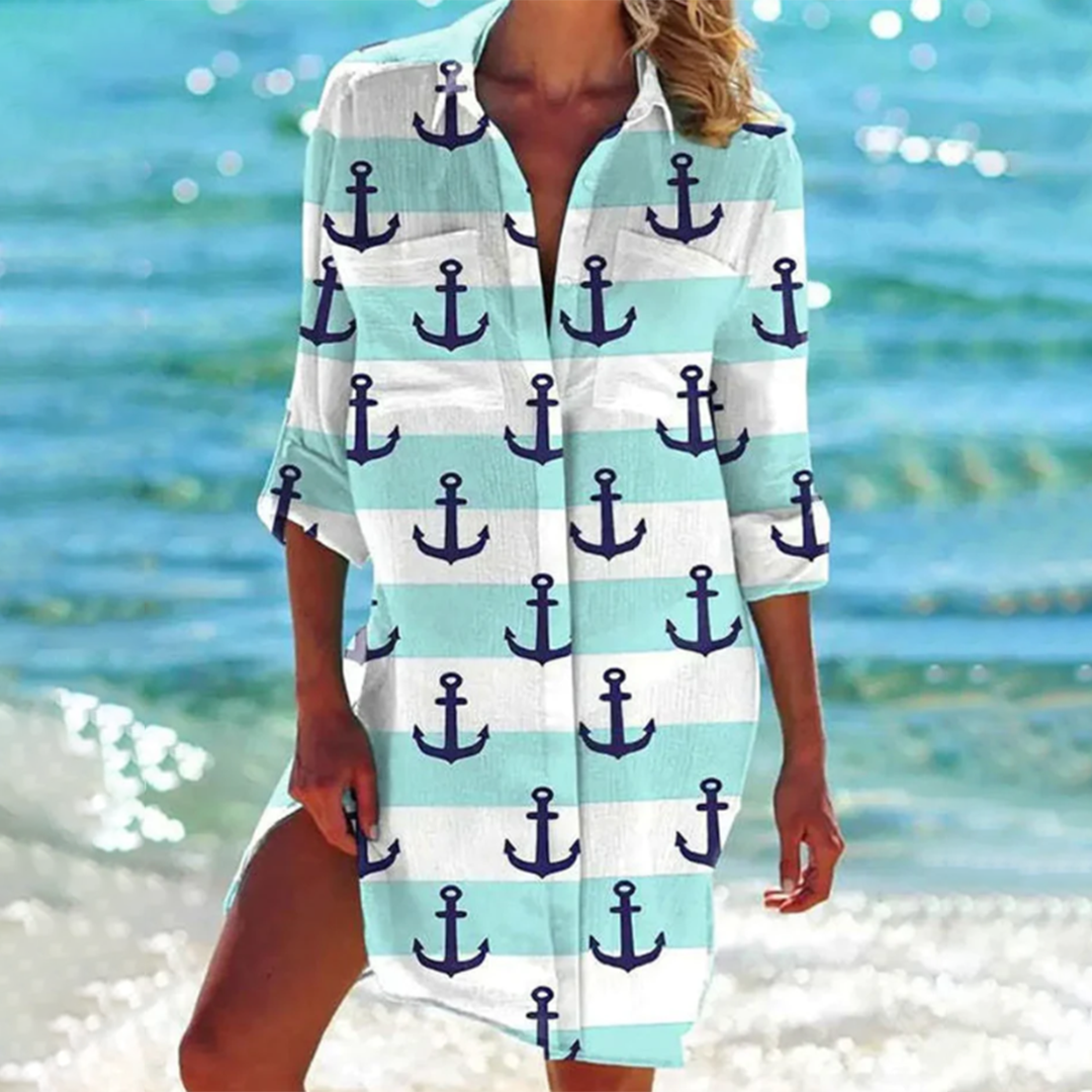 Maya – Classic Shirt Dress - Image 6