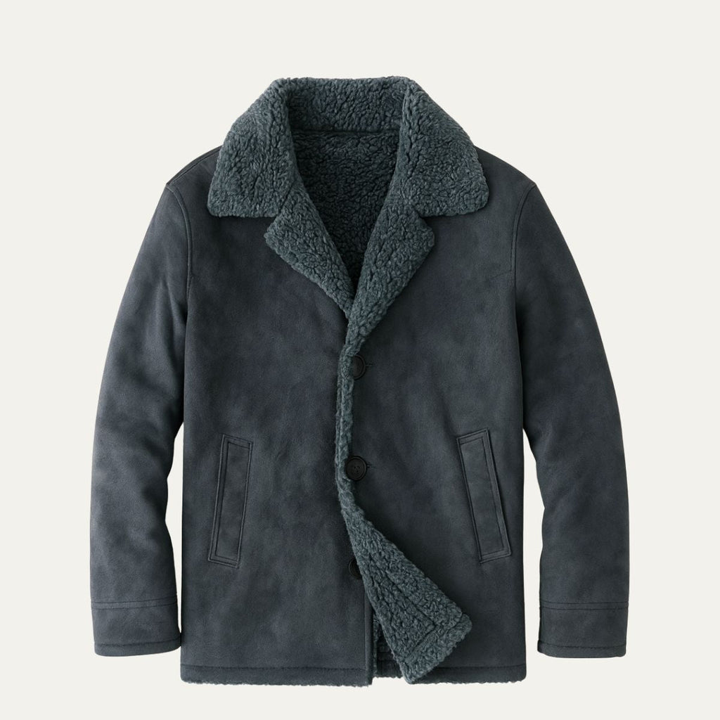 Hugo – Shearling-Collar Mens Winter Coat