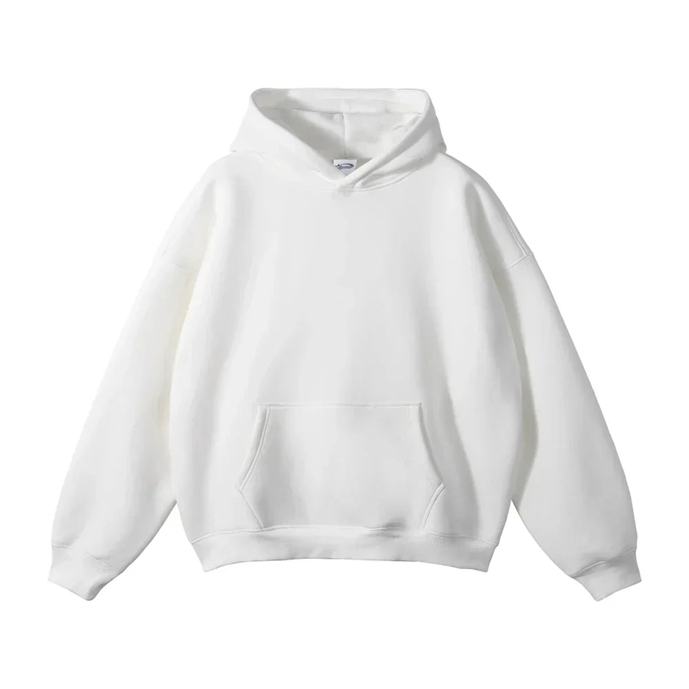 Unisex hoodie with a relaxed fit and a kangaroo pocket - J&B; - 6 - London-stylehouse.com