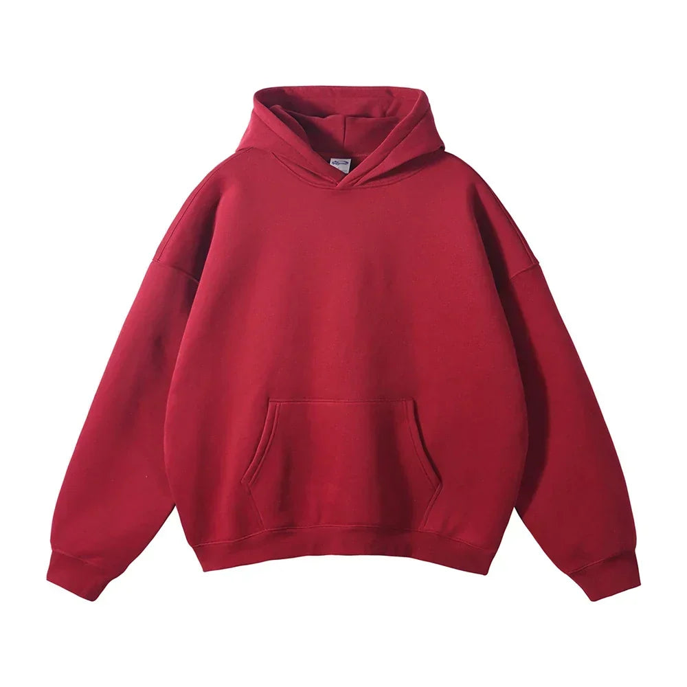 Hoodie Unisex in lockerer Passform mit Känguru-Tasche | J&B - Image 1