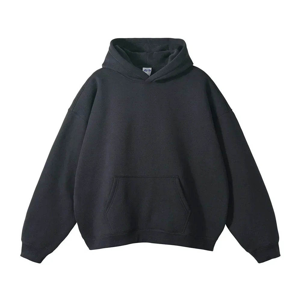 Hoodie Unisex in lockerer Passform mit Känguru-Tasche | J&B - Image 7