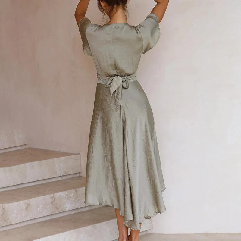 Yvonne – Elegant Wrap Dress for Women - Image 6