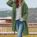 Women’s coat with hood and button placket - J&B; - 1 - London-stylehouse.com