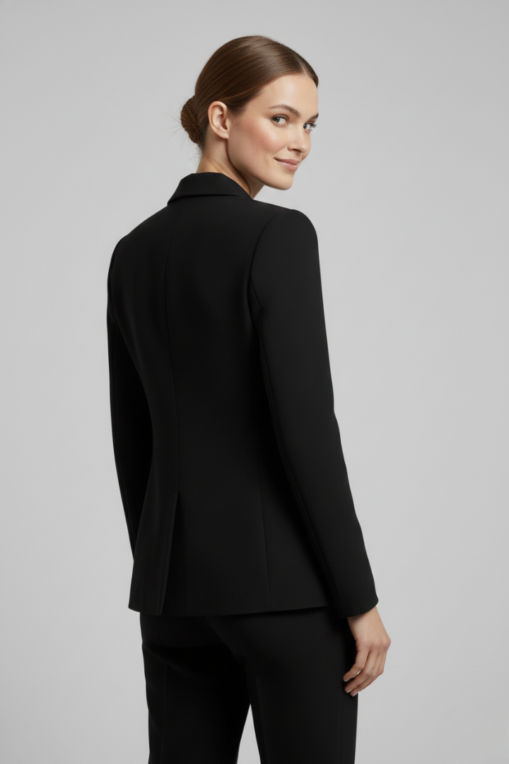 Women’s blazers with a double-breasted placket and gold-coloured buttons - J&B; - 9 - London-stylehouse.com